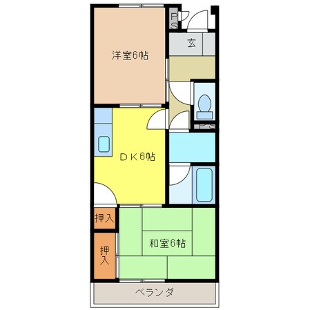 サープラスANDOの物件間取画像